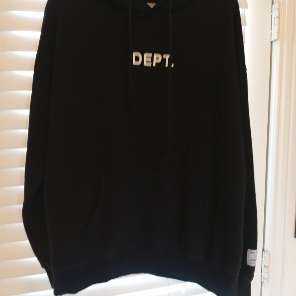 Gallery Dept Black Hooded Sweatshirt - Men - Picture 8 of 8